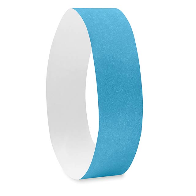 One sheet of 10 wristbands MO8942-12 - TYVEK# - turquoise