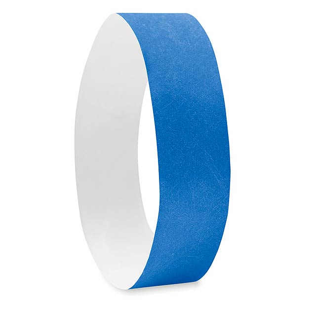 One sheet of 10 wristbands MO8942-37 - TYVEK# - royal blue