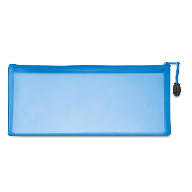 PVC pencil case - GRAN - blue