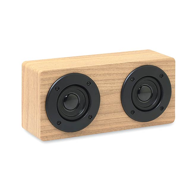 Bluetooth Lautsprecher 2x3W 400 mAh - Holz