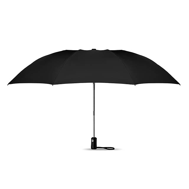 Skládací oboustranný deštník - DUNDEE FOLDABLE - čierna