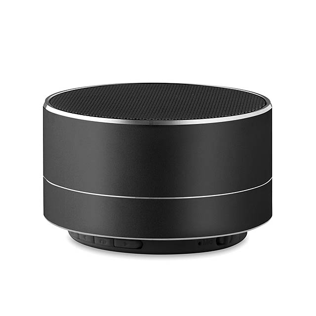3W Bluetooth hliníkový reproduktor - Sound - černá