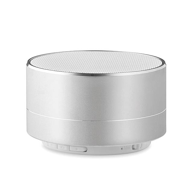3W Bluetooth hliníkový reproduktor  - Sound - stříbrná mat
