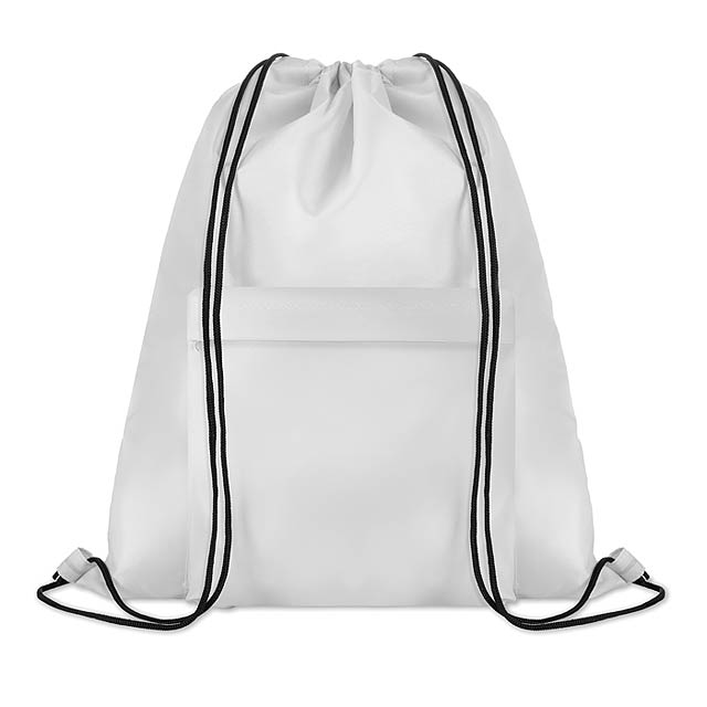 Große Tasche mit Kordelzug - MO9177-06 - Weiß 