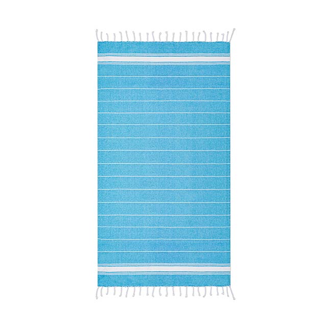 Beach towel cotton - MO9221-12 - turquoise