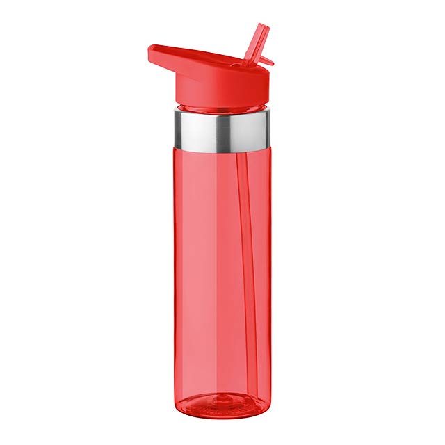 650 ml tritan bottle - MO9227-25 - transparent red