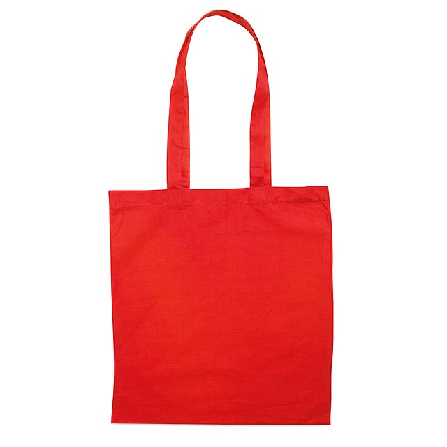 Barevná nákupní taška - Cottonel + - červená
