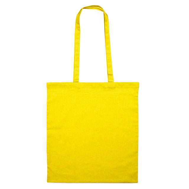 Barevná nákupní taška - Cottonel + - žlutá