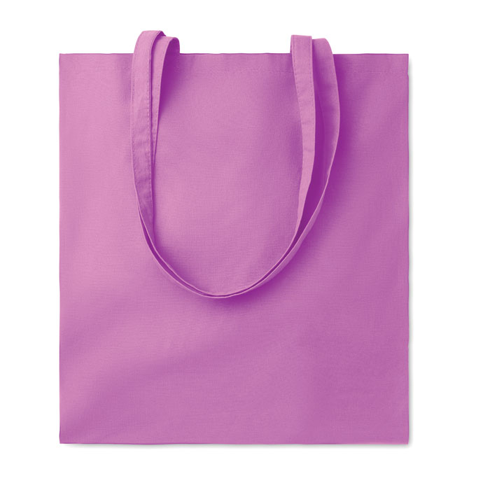 140 gr/m² cotton shopping bag - COTTONEL COLOUR + - violet