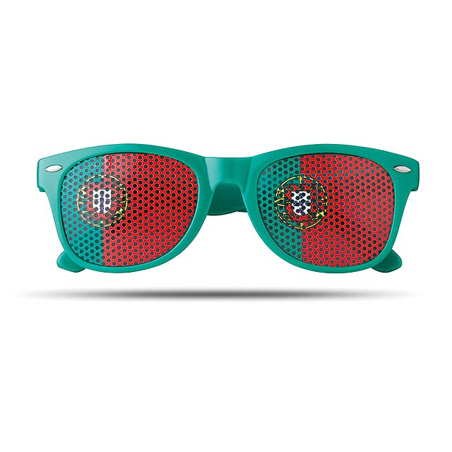 Sonnenbrille mit Flaggenlinsen - MO9275-00 - 0