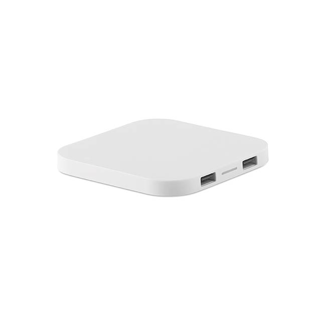 Wireless charging pad with HUB - MO9309-06 - white