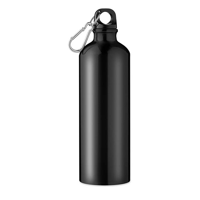 Aluminiumflasche 750 ml - MO9350-03 - schwarz
