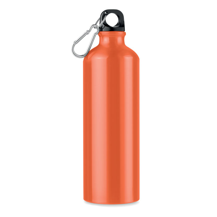 Aluminium bottle 750 ml - BIG MOSS - orange
