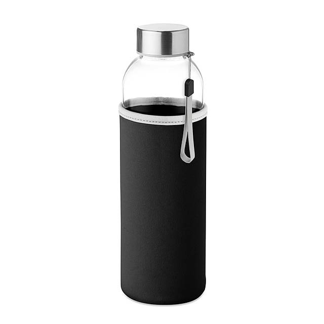 Skleněná láhev 500 ml - UTAH GLASS - čierna
