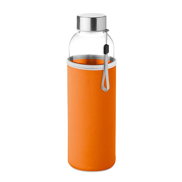 Skleněná láhev 500 ml - UTAH GLASS - oranžová