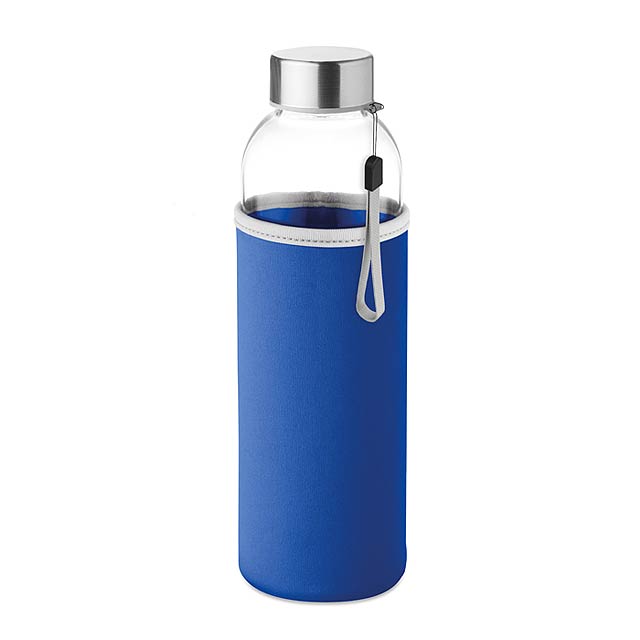 Skleněná láhev 500 ml - UTAH GLASS - kráľovsky modrá