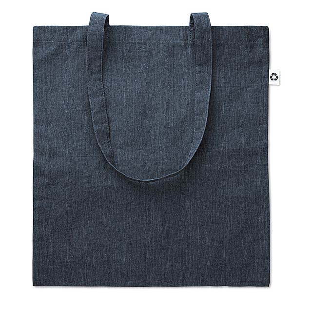Shopping bag 2 tone 140 gr     MO9424-04 - blue