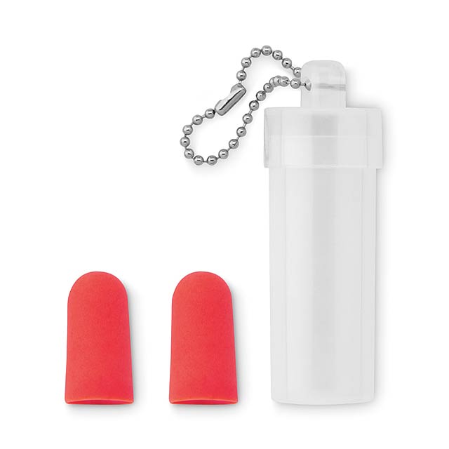 Earbud Set in plastic tube     MO9501-05 - red