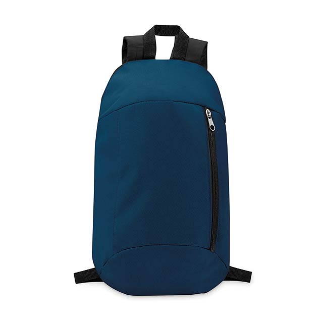Backpack with front pocket     MO9577-04 - blue