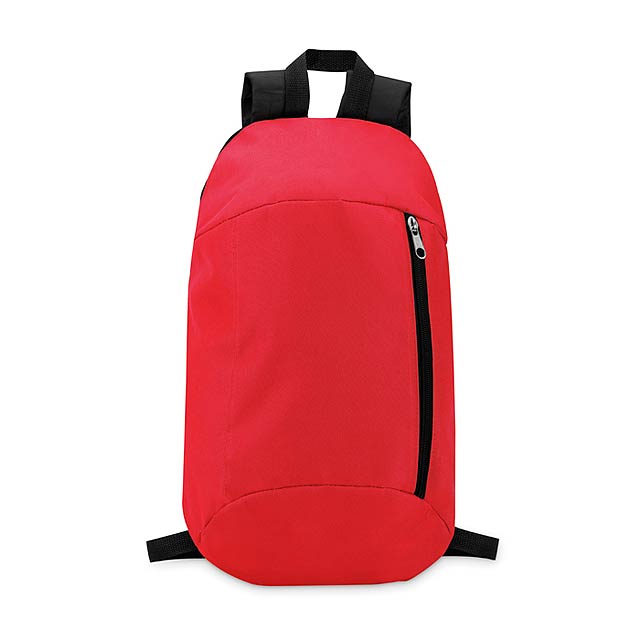 Backpack with front pocket     MO9577-05 - red