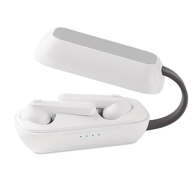 TWS wireless charging earbuds  - white