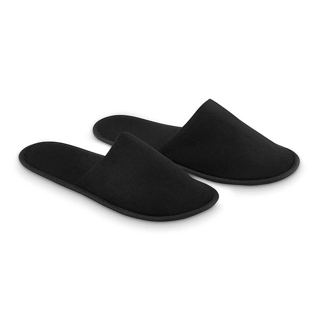 FLIP FLAP - Pantofle v obalu  - černá