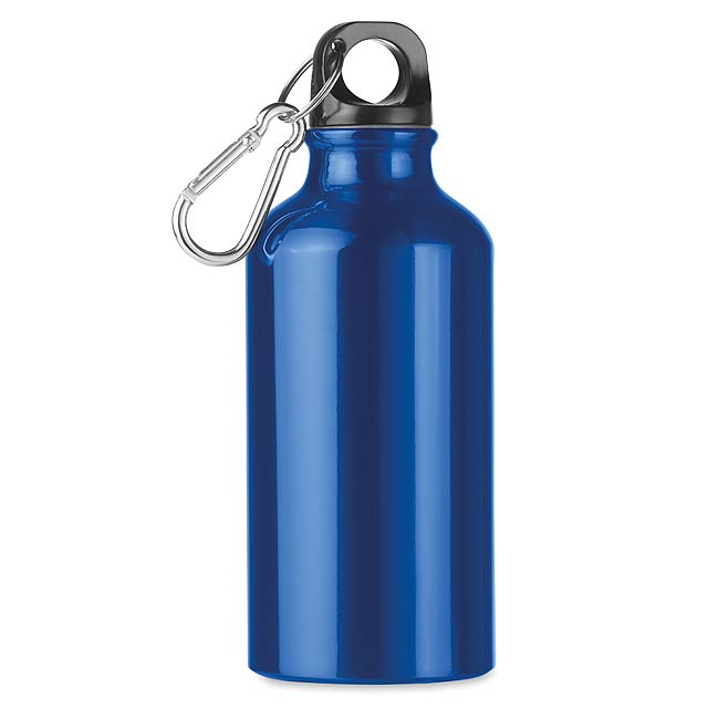 400 ml aluminium bottle  - blau