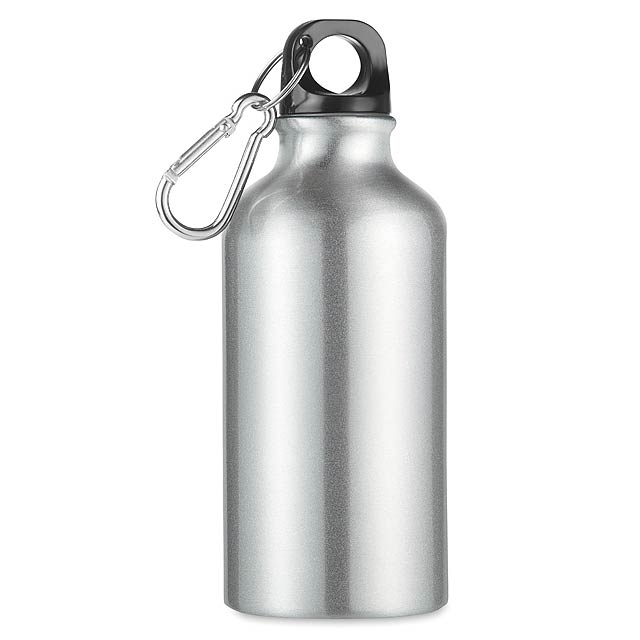 400 ml aluminium bottle  - mattes Silber