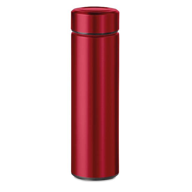 Double wall 470 ml flask  - Rot