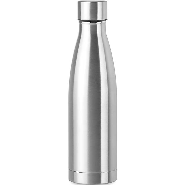 Double wall bottle 500ml  - mattes Silber