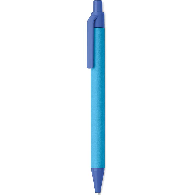 Paper/PLA corn ball pen  - blue