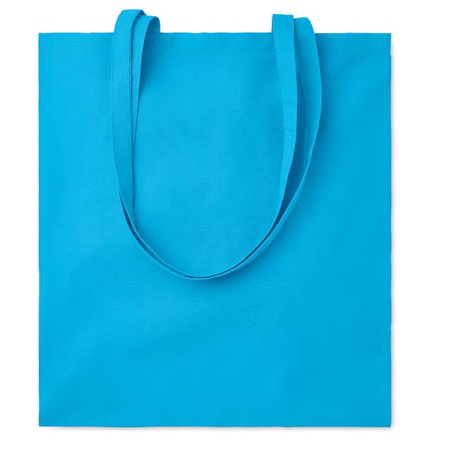 Cotton shopping bag 180gr/m2  - turquoise