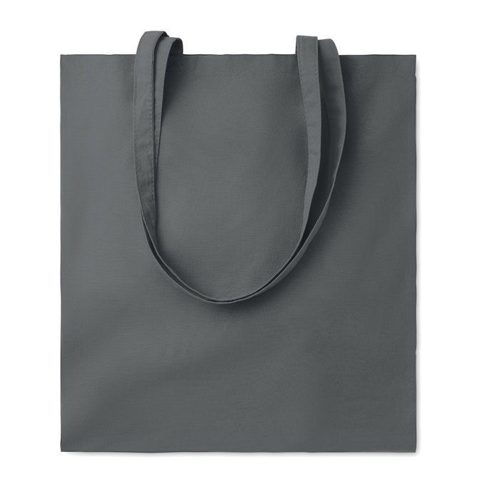 180gr/m² cotton shopping bag - COTTONEL COLOUR ++ - stone grey
