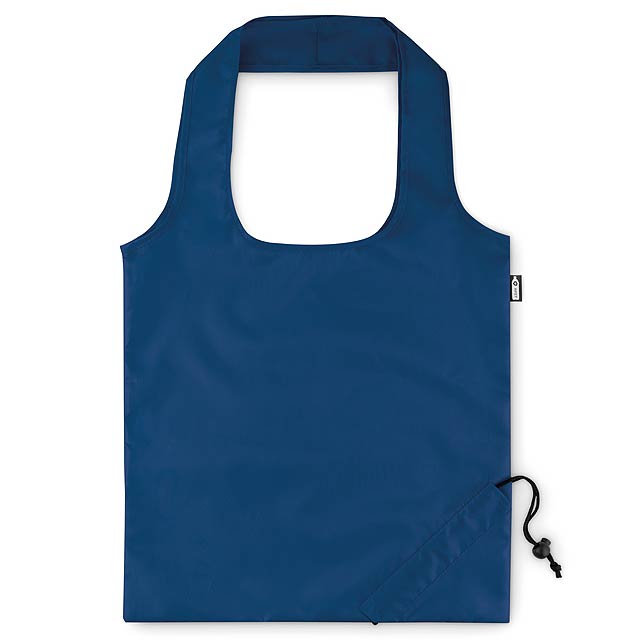 Foldable RPET shopping bag  - königsblauen  