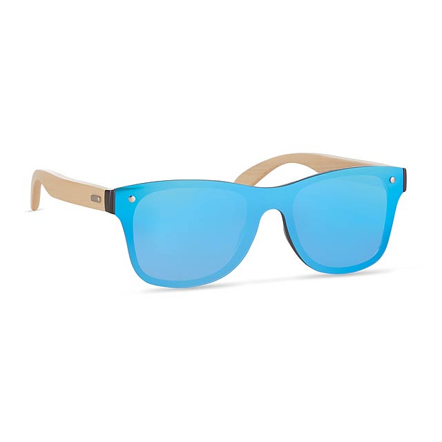 Sunglasses with mirrored lens  - blue