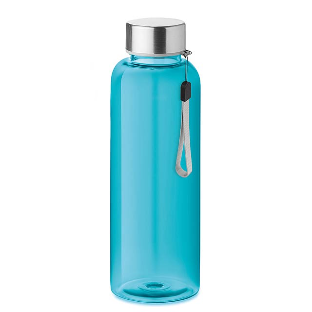 UTAH RPET - RPET bottle 500ml  - transparentná modrá