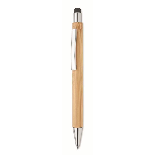 Propiska a stylus z bambusu - BAYBA - dřevo