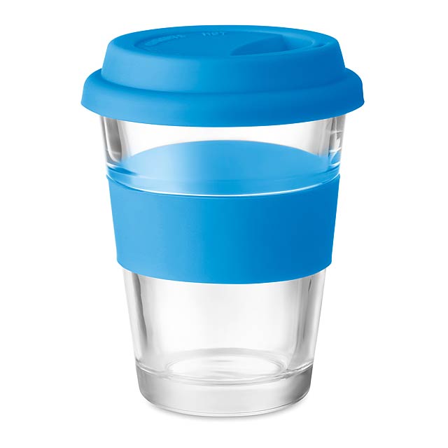 ASTOGLASS - Skleněný pohárek  - modrá