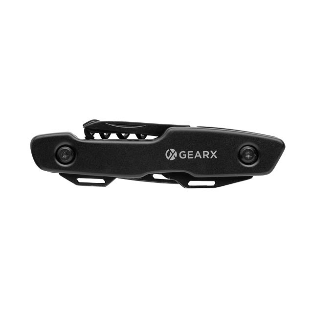 Gear X Multifunktions-Messer, schwarz - schwarz
