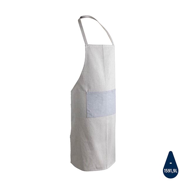 Ukiyo Aware™ 280gr rcotton deluxe apron, white - white