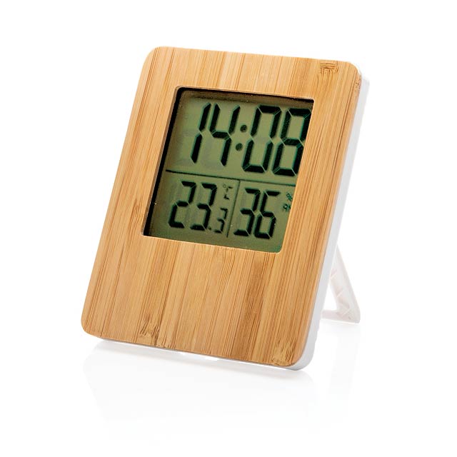 Bamboo weather station, brown - brown