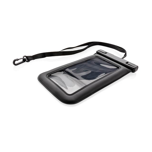 IPX8 wasserdichte, schwimmende Telefontasche - schwarz