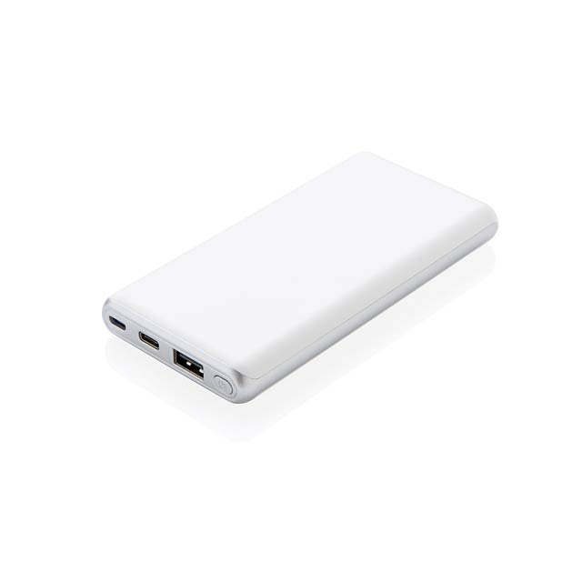 Ultra fast 10.000 mAh powerbank with PD - white