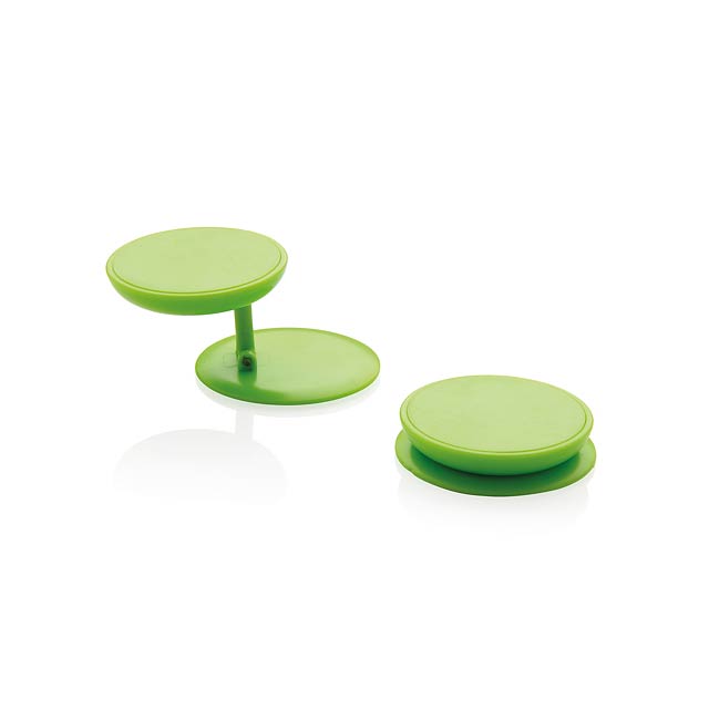 Stick 'n Hold phone stand - green