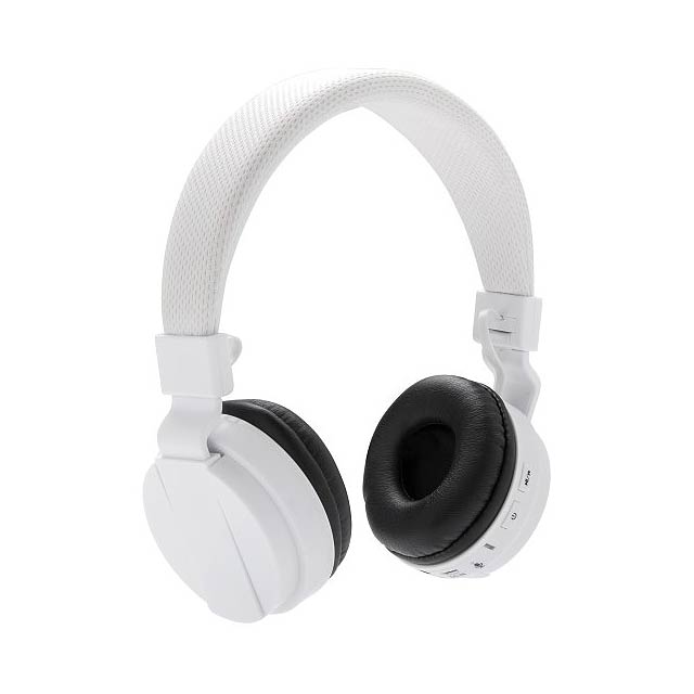 Foldable wireless headphone, white - white