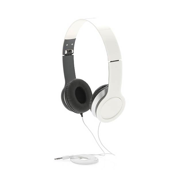 Standard headphone, white - white