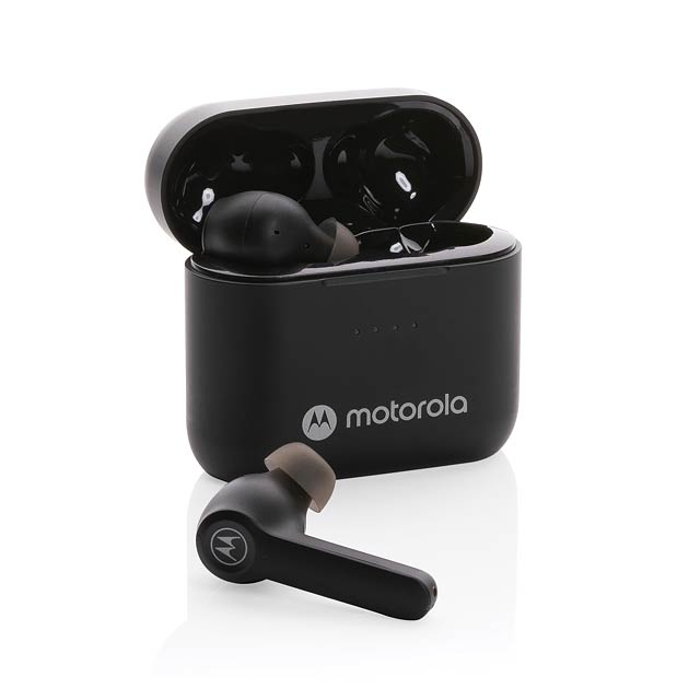 TWS sluchátka Motorola MOTO ANC S, černá - černá