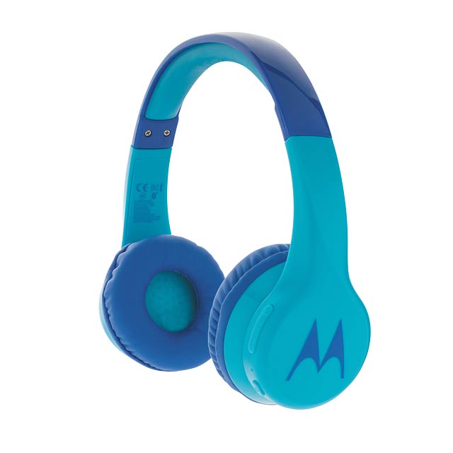 Motorola JR 300 kids wireless safety headphone, blau - blau
