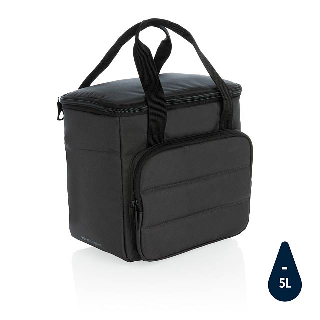 Impact AWARE™ RPET cooler bag, black - black