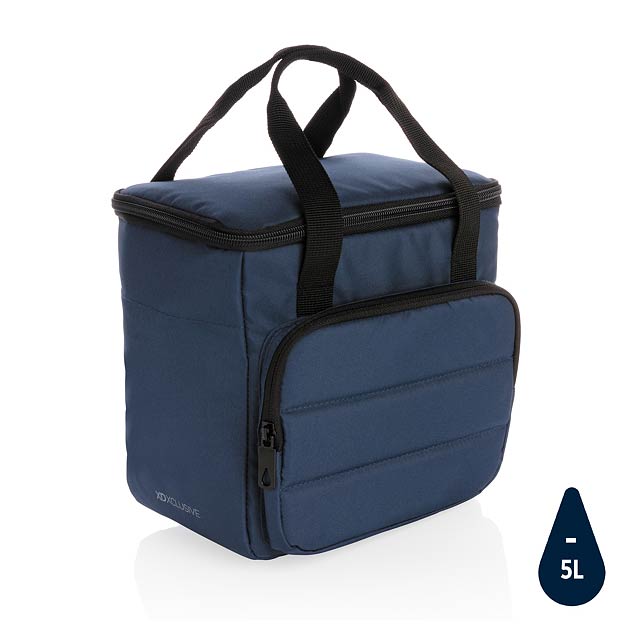 Impact AWARE™ RPET cooler bag, navy - blue